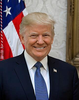 Donald Trump, official White House portrait (2017)