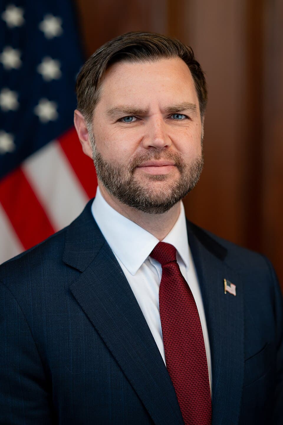 JD Vance, official Vice Presidential portrait (2026)