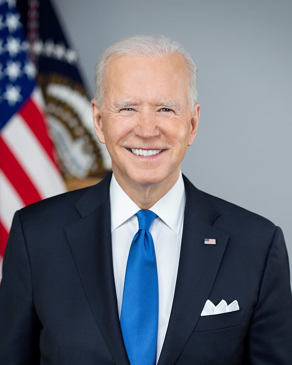 Joe Biden, official presidential portrait (2021)
